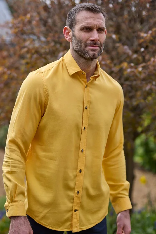 Men's Camping Shirts for Outdoor AdventuresGun Hill Mens Old Smoothy Shirt - Mustard