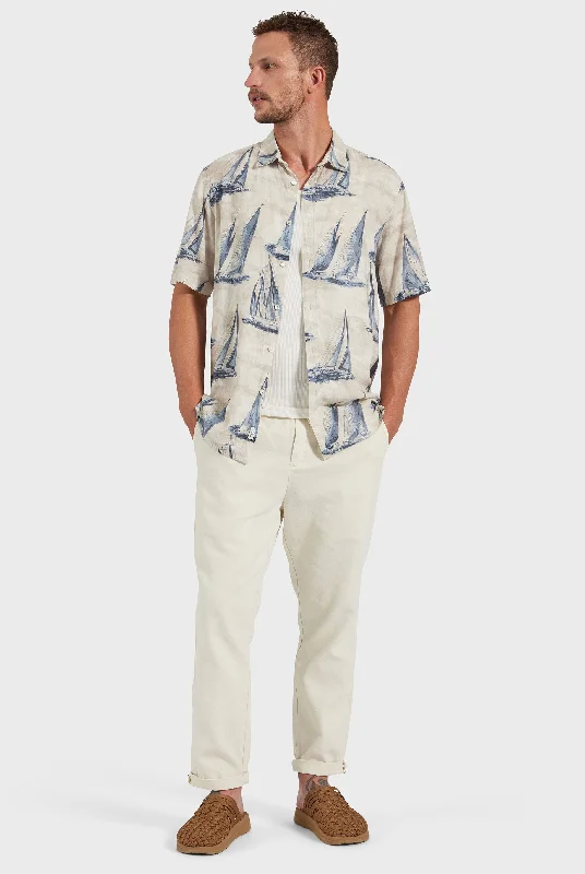 Layered Men's Henley ShirtsMarina Del Ray SS Shirt