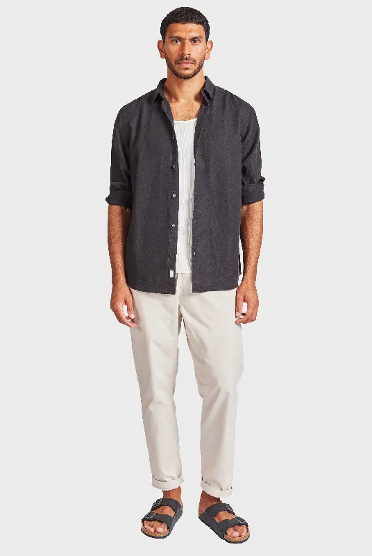 Men's Easy-Care Shirts for Busy LifestylesMick Linen Shirt