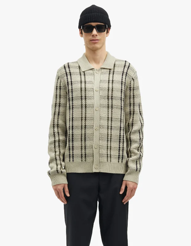 Lightweight Men's Poplin ShirtsSatimon L/S Shirt 15332 - Abbey Stone Ch.