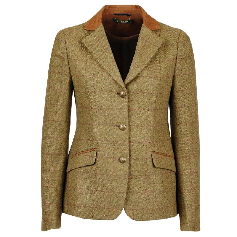 Men's Coats Made in the USADublin Childrens Albany Tweed Suede Collar Tailored Jacket