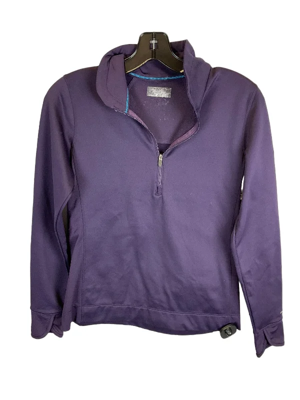 Men's Coats with Reflective StripesJacket Designer By Columbia In Purple
