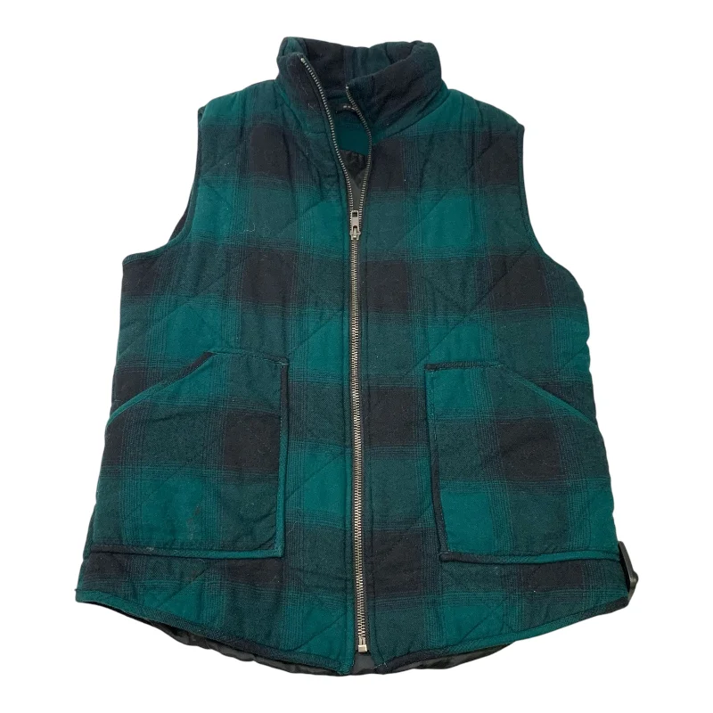 Men's Coats with Down InsulationVest Other By Staccato In Green, Size: M